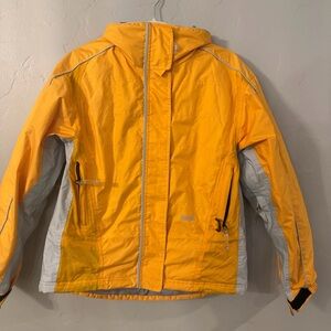 Marker Yellow & Gray Ski & Snow Jacket | Women's Size 6